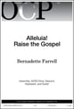 Alleluia Raise the Gospel SATB choral sheet music cover